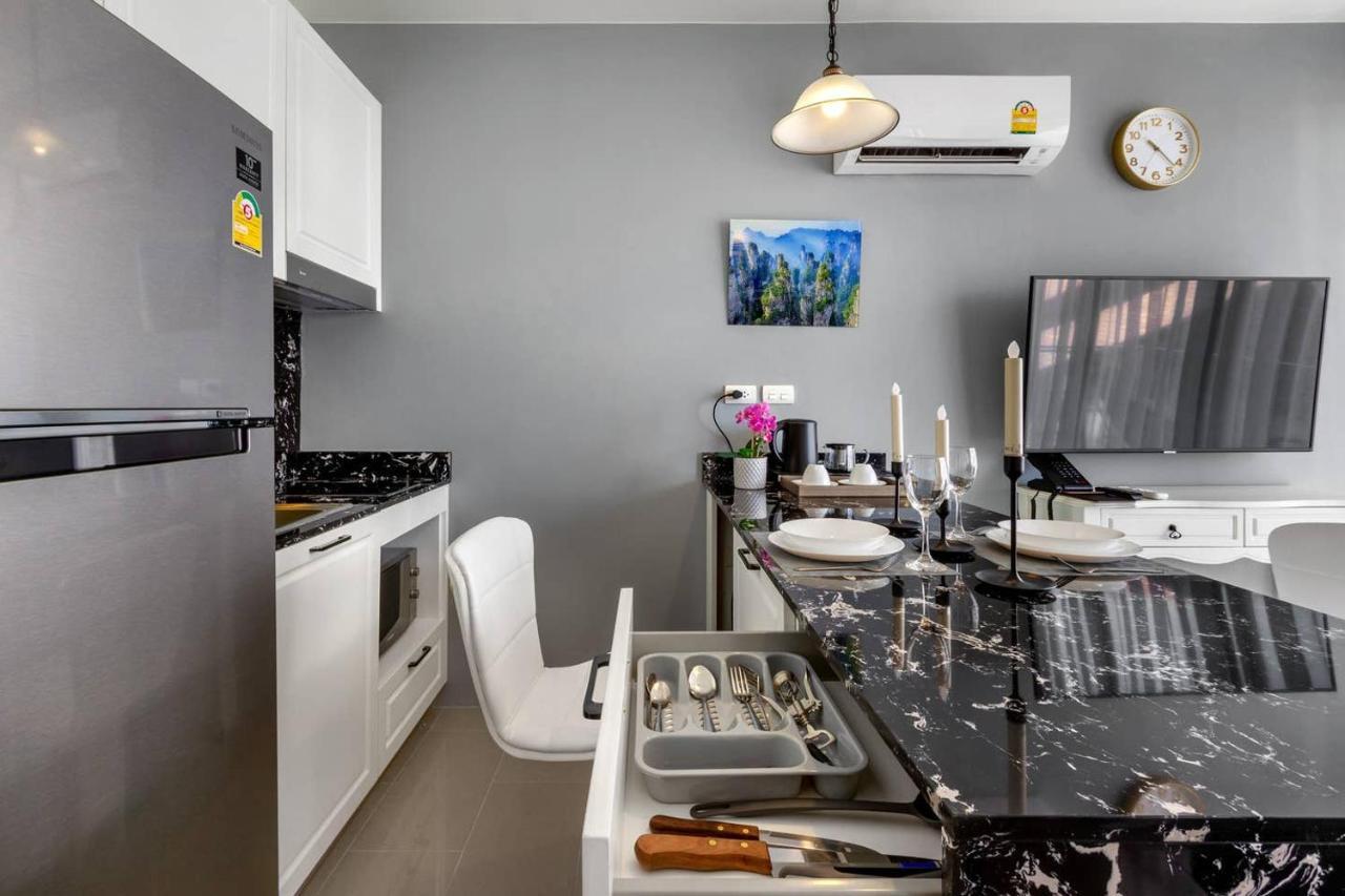 Palmyrah Surin, Modern 1Br With Terrace, 150 Meters To Surin Beach Luaran gambar